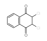 1,4-Naphthalenedione,2,3-dichloro-2,3-dihydro-结构式
