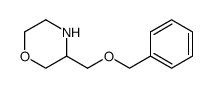 3-((benzyloxy)methyl)morpholine结构式