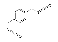 1,4-Bis(isocyanatomethyl)benzene结构式