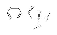 2-dimethoxyphosphoryl-1-phenylethanone结构式