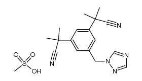 anastrozole mesylate结构式