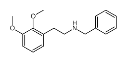 N-benzyl-2-(2,3-dimethoxyphenyl)ethanamine结构式