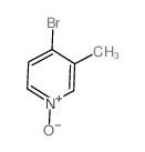 3-甲基-4-溴-N-氧化物结构式