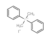 二甲基二苯基碘化鏻结构式