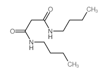 Propanediamide,N1,N3-dibutyl-结构式
