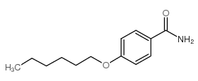 4-HEXYLOXYBENZAMIDE结构式