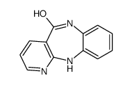 6,11-二氢-5H-吡啶并[2,3-b][1,5]苯并二氮杂烷-5-酮结构式