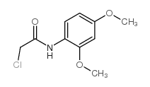 N1-(2,4-二甲氧基苯基)-2-氯乙胺结构式