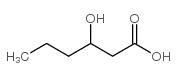 3-羟基己酸结构式