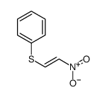 2-nitroethenylsulfanylbenzene结构式