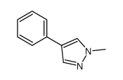 1-methyl-4-phenylpyrazole结构式