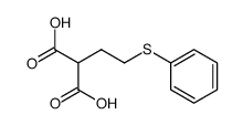 γ-Phenylmercapto-α-carboxy-buttersaeure结构式