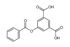 BENZOYLOXY-3,5-BENZENEDICARBOXYLICACID结构式