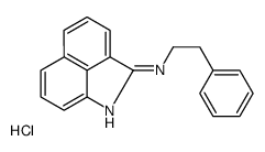 N-(2-phenylethyl)benzo[cd]indol-2-amine,hydrochloride结构式