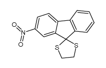 9,9-(ethylenedithio)-2-nitrofluorene结构式