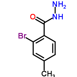 2-溴-4-甲基苯甲酸肼结构式