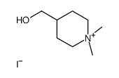 (1,1-dimethylpiperidin-1-ium-4-yl)methanol,iodide结构式
