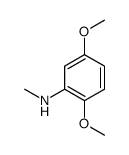 2,5-dimethoxy-N-methylaniline结构式