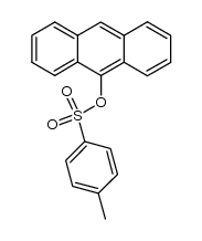 toluene-4-sulfonic acid-[9]anthryl ester结构式