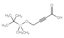 4-(叔丁基二甲基甲硅烷氧基)-2-丁酸结构式