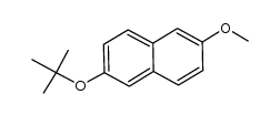 2-tert-butoxy-6-methoxynaphthalene结构式