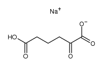 2-ketoadipate monosodium salt结构式