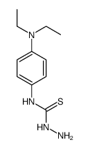 1-amino-3-[4-(diethylamino)phenyl]thiourea结构式