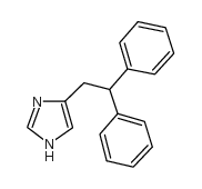 4-(2,2-DIPHENYL-ETHYL)-1H-IMIDAZOLE结构式
