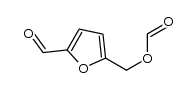 5-[(formyloxy)methyl]furfural结构式