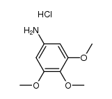 3,4,5-trimethoxyaniline hydrochloride结构式