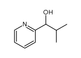 &alpha;-isopropyl(2-pyridyl)methanol结构式