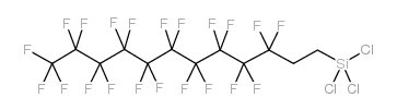 1H,1H,2H,2H-Perfluorododecyltrichlorosilane结构式