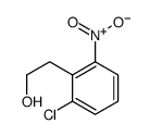 2-(2-氯-6-硝基苯基)乙醇结构式