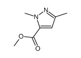 1H-PRRAZOLE-5-CARBOXYLIC ACID ,1,3-DIMETHYL METHYL ESTER结构式