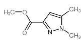 1,5-二甲基-1H-吡唑-3-羧酸甲酯结构式