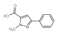 2-甲基-5-苯基-2H-吡唑-3-甲酸结构式