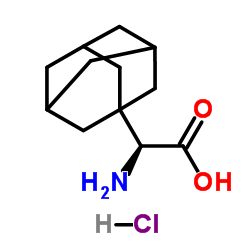 (S)-2-(Adamantan-1-yl)-2-aminoacetic acid hydrochloride结构式