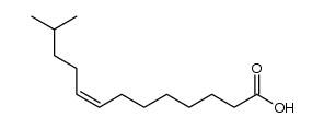 (Z)-12-methyl-8-tridecenoic acid结构式
