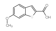 6-甲氧基-苯并[B]噻吩-2-羧酸结构式