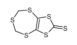 [1,3]dithiolo[4,5-f][1,3,5]trithiepine-2-thione结构式