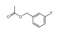 3‐fluorobenzyl acetate结构式