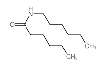 Hexanamide, N-hexyl-结构式
