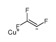 copper(1+),1,1,2-trifluoroethene结构式
