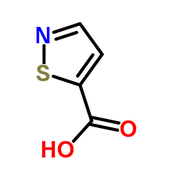 5-异噻唑羧酸结构式