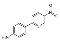 4-(5-nitropyridin-2-yl)aniline结构式