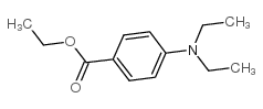 4-(N,N-二乙基氨基)苯甲酸乙酯结构式