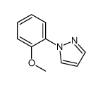 1-(2-Methoxyphenyl)-1H-pyrazole结构式