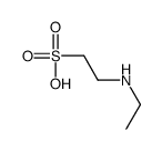 2-(ethylamino)ethanesulfonic acid结构式