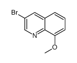 3-Bromo-8-methoxyquinoline结构式