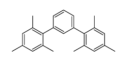 1,3,5-trimethyl-2-[3-(2,4,6-trimethylphenyl)phenyl]benzene结构式